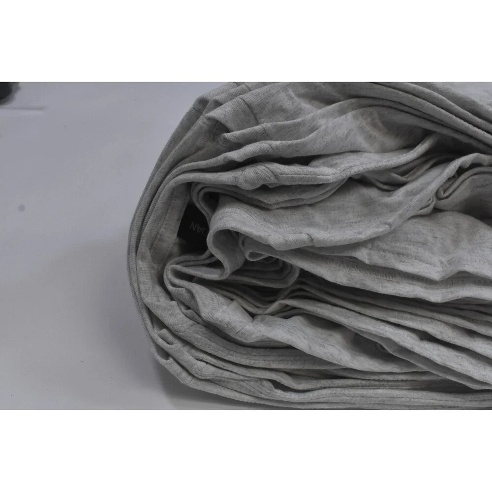 Gildan Light Cotton Blank Short Sleeve Plain Ash Grey T-Shirt Mens XL Lot Of 12 - Picture 6 of 9